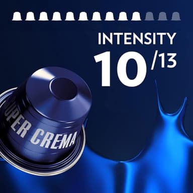 Lavazza Super Crema Aluminum Capsules Compatible with Nespresso* Original Machines, Medium Roast, Arabica and Robusta Blend (10 Capsules) - Image 4