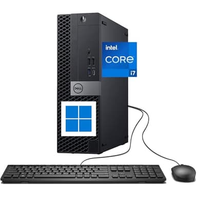 Dell Optiplex 7050 SFF Small Form Factor Desktop PC Win11 Pro, Quad Core i7-6th 3.4GHz to 4.0GHz, 16GB RAM, 512GB SSD, Keyboard, 4K Support (Renewed) - Image 1