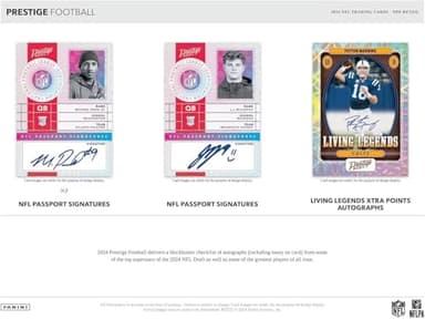 2024 Prestige Football Trading Cards Blaster Box (6 Packs) - Image 7