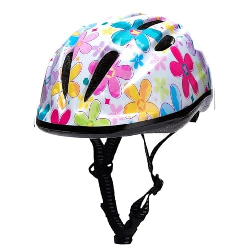 Girl Helmet for Bike,Kids Bike Pink Helmet for Girls Approximately Ages 3-10 Years Adjuastable and Multi-Sport, from Toddler to Kids CPSC Certicated - Image 1