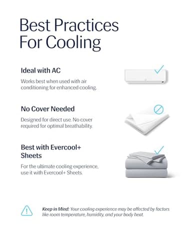 REST® Evercool® Cooling Comforter, King/Cali King, Blanket for Hot Sleepers, All Season Bedding for Night Sweats, Breathable Lightweight Duvet, 106x90 Inches, Cool Gray - Image 7