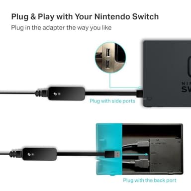 TP-Link USB to Ethernet Adapter (UE306), Supports Nintendo Switch, 1Gbps Gigabit RJ45 to USB 3.0 Network Adapter, Foldable & Portable Design, Plug and Play, Compatible with Windows, macOS, and Linux - Image 5