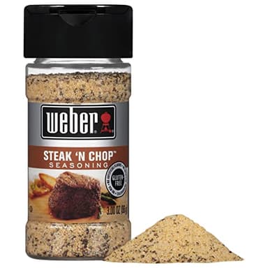 Weber Steak 'N Chop Seasoning, 3 Ounce Shaker - Image 3
