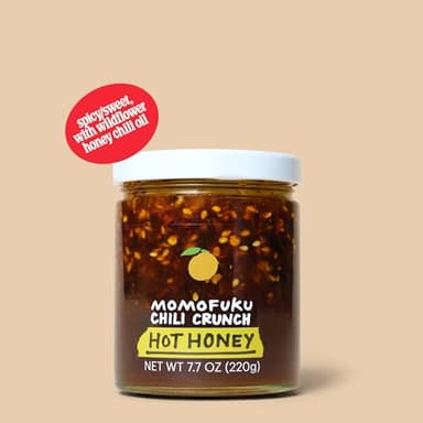 Cravings by Chrissy Teigen Chili Sauce Duo, Smoky Chipotle Chilli Crisp and Momofuku Hot Honey Chili Crunch, 13.7 oz (2 Pack) - Image 4