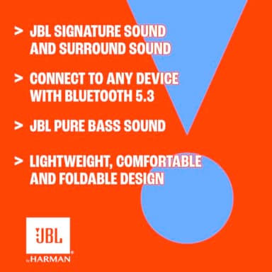 JBL Live 670NC - Wireless On-Ear Headphones with Adaptive Noise Cancelling with Smart Ambient, Up to 65H Battery Life with Speed Charge, Lightweight, Comfortable and Foldable Design (Blue) - Image 6