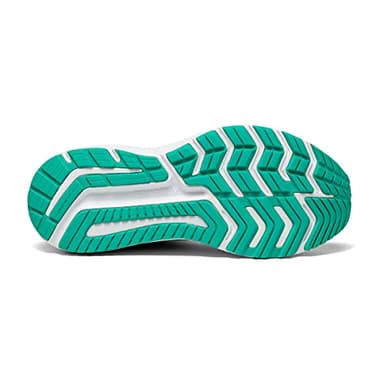 Saucony Women's Omni 20 Running Shoe, Alloy/Jade, 8 - Image 4