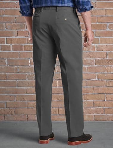 Dockers Men's Classic Fit Workday Khaki Smart 360 Flex Pants (Regular and Big & Tall), Storm Grey, 44W x 32L - Image 5