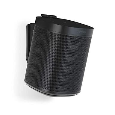 Flexson Wall Mount for SONOS One (Single, Black) - Image 1