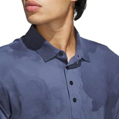 adidas Men's Ultimate365 Tour Printed Cool Feeling Polo Shirt, Collegiate Navy/Preloved Ink S24, Large - Image 4