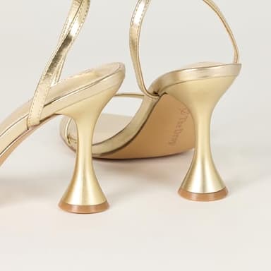 The Drop Women's Lina Trend Heel Sandal, Gold, 7 - Image 7