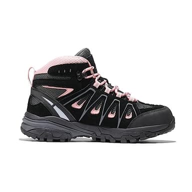 NORTIV 8 Women's Hiking Boots,Size 8.5W,Black/Pink,SNHB211W-W - Image 7