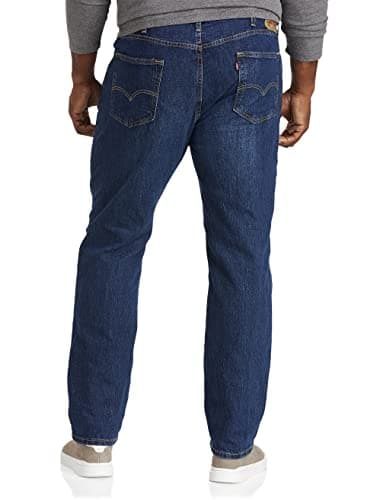 Levi's Men's 541 Athletic Fit Jean, Hawthorne Shocking-Dark Indigo, 34W x 30L - Image 2