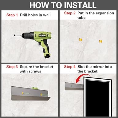 24“ x 32” LED Mirror for Bathroom LED Bathroom Mirror Anti-Fog Dimmable 3 Colors Bathroom Mirror with Lights Smart Mirror Memory Wall Mounted Front and Backlit Horizontal/Vertical - Image 8