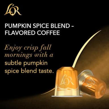 L'OR Coffee Pods, 30 Capsules Pumpkin Spice, Single Cup Aluminum Coffee Capsules Exclusively Compatible with the L'OR BARISTA System - Image 4