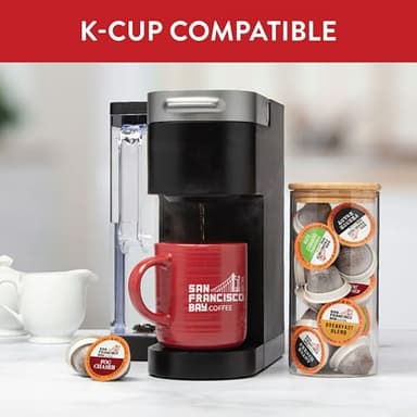 San Francisco Bay Compostable Coffee Pods - Original Variety Pack (80 Ct) K Cup Compatible including Keurig 2.0, French, Breakfast, Fog, Organic Rainforest - Image 3