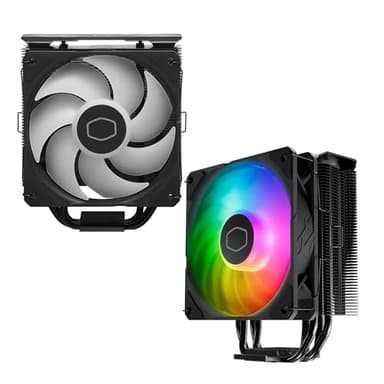 Cooler Master Hyper 212 Pro aRGB CPU Air Cooler, SickleFlow Edge 120 PWM Fan, Composite 4 Copper Heat Pipes, 152mm Tall, Sleek Top Cover, AMD Ryzen AM5|AM4, Intel LGA 1851|1700 Brackets - Image 13