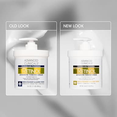 Advanced Clinicals Retinol Body Lotion & Face Moisturizer | Visible Anti Aging Skin Care Retinol Body Cream For Women & Men Targets Look Of Fine Lines, Wrinkles, & Crepe Looking Dry Skin, 16 Ounce - Image 9