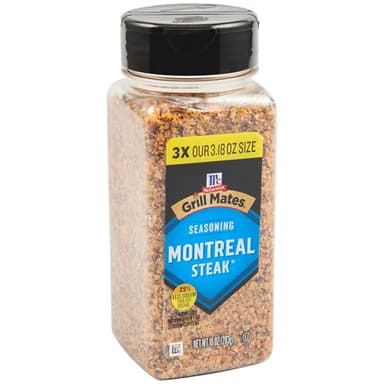 McCormick Grill Mates Montreal Steak Seasoning, 25% Less Sodium, 10 OZ - Image 1