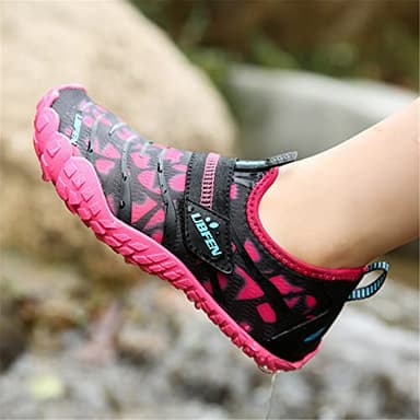 UBFEN Water Shoes for Kids Boys Girls Aqua Socks Barefoot Beach Sports Swim Pool Quick Dry Lightweight Toddler Little Big Kid A Pink 10 Toddler - Image 7