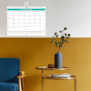 BHR Calendar 2025-2026 Wall Calendar From January 2025 to June 2026 18 Months Calendar Planner, 14.7"×11"Thick Paper with Julian Dates and Block for Home Office Planning for New Year Christmas Gifts - Image 6