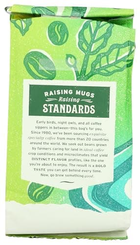 Whole Foods Market, Organic Continental Blend Whole Bean Coffee, Medium-Light Roast, Complex & Heavy, Fruit-Tinged, 12 Ounce - Image 2