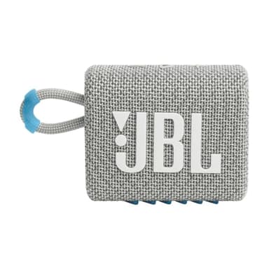 JBL Go 3 Eco - Portable Mini Bluetooth Speaker, big audio and punchy bass, IP67 waterproof and dustproof, 5 hours of playtime, Made in part with recycled materials (Eco White) - Image 6