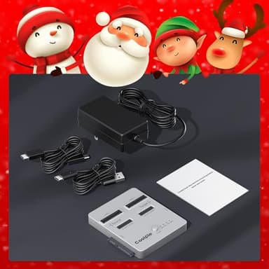 Coolpie CR311 3-in-1 SSD Cloner, USB3.2 Gen2*2 M.2 Reader, Supports M.2 NVMe/SATA, SATA 2.5''/3.5'' HDD - Image 9