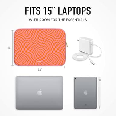 Vandel Slim MacBook Air 15 Inch Laptop Sleeve, 15 inch Laptop Case, Protective MacBook Pro Case, Dell XPS 15 Cover, Surface, Mac Book Air Pouch, Computer Carrying Bag - Image 4