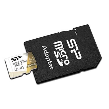 Silicon Power 512GB Micro SD Card U3 SDXC microsdxc High Speed MicroSD Memory Card with Adapter - Image 2
