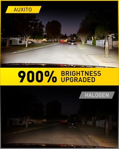 AUXITO H11 9005 LED Bulb, 900% Ultra-Bright, 6500K 68000LM Light, Plug and Play, Long Lifespan, No Flicker, 99% Compatibility, Pack of 4 - Image 2
