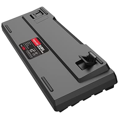 Snpurdiri 60% Wired Mechanical Gaming Keyboard, Ice Blue LED Backlit 61 Keys Mini Wired Office Keyboard for Windows Laptop PC Mac (Black-White, Red Switches) - Image 7