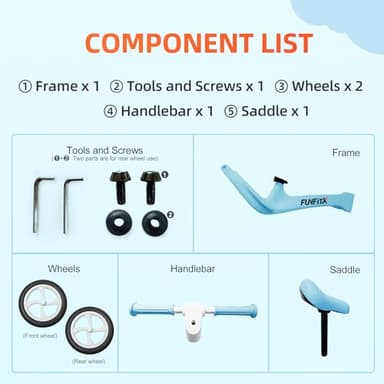 Toddler Balance Bike for 2 to 5 Year Old - Baby Bikes for 2 3 4 5 Years Old Kids - Toddlers Bicycle No-Pedal for Under 6 Age Boy Girl - Training Toys Cycle Outdoor Birthday Gifts for Boys Girls - Image 6