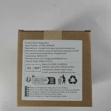 hicocool Stainless Steel Piggy Bank for Adults, Must Break to Open for Real Money, Unbreakable Metal Money Bank for Cash Saving(4.72 inch, Black) - Image 9