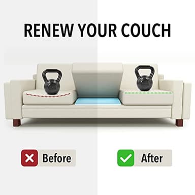 Tromlycs Couch Sofa Cushion Support for Sagging Seat Arched Furniture Seat Under Cushion Sag Repair Set of 2 - Image 2