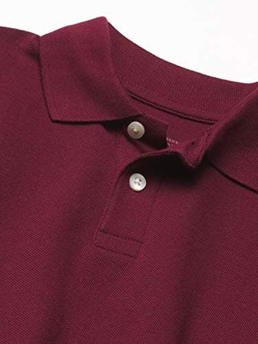 The Children's Place boys Baby and Toddler Uniform Pique Polo Shirt, Redwood, 3T US - Image 2