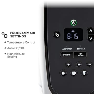 Keurig K-Elite Single Serve K-Cup Pod Coffee Maker, with Strength and Temperature Control, Iced Coffee Capability, 8 to 12oz Brew Size, Programmable, Brushed Slate - Image 4