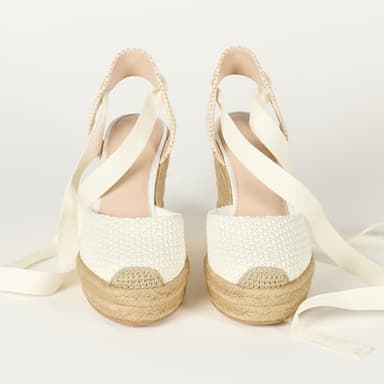 The Drop Women's Zuki Wedge Espadrille, White, 7.5 - Image 6