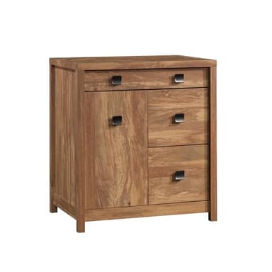 Sauder Cannery Bridge Small Credenza, Sindoori Mango Finish - Image 1