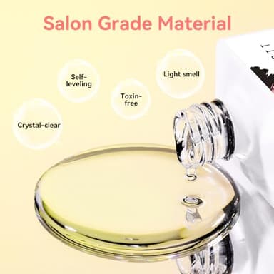 Makartt Clear Blooming Gel 15ml UV LED Soak Off Nail Art Polish for Spreading Effect Marble Nail Polish Gel Paint Nail Designs for DIY Color Flower Watercolor Magic Beauty Gift - Image 8