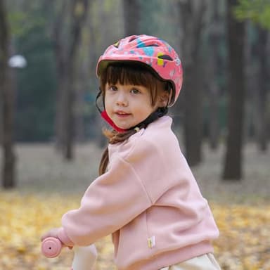 Bike Helmet Toddlers Kids for Gift - Toddler Bicycle Helmets for 2 3 4 5 6 7 8 Year Old Girls Boys - Skate Board Scooter Helmet Ages 3-5 5-8 - Small Christmas Xmas Birthday Gifts for Kid Girl Boy - Image 6
