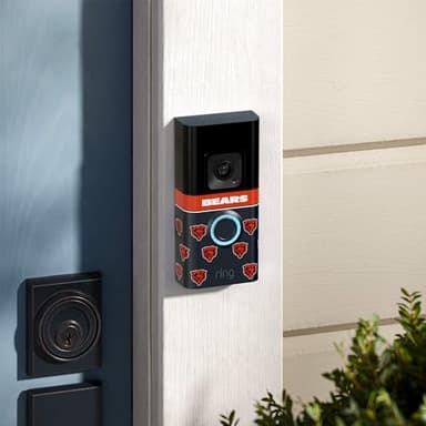 All-New Official NFL Faceplate for Ring Doorbells - Video Doorbell 3, Video Doorbell 3 Plus, Video Doorbell 4, Battery Doorbell Plus, and Battery Doorbell Pro | Chicago Bears - Image 6