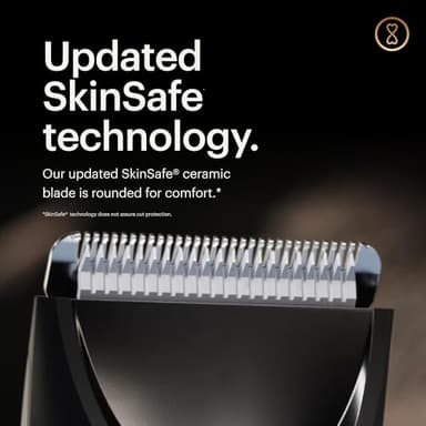 MANSCAPED® The Lawn Mower® 3.0 Plus Groin & Body Hair Trimmer – Updated SkinSafe™ Trimmer Blade, Waterproof Wet/Dry Groomer, USB-C Rechargeable, Men’s Wireless Ball Shaver - Image 4