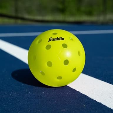Franklin Sports Outdoor - X-40 Pickleball Balls - USA (USAPA) Approved - 12 Pack Outside - Optic Yellow - US Open Ball - Image 10