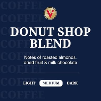 Victor Allen's Coffee Donut Shop Blend, Medium Roast, 200 Count, Single Serve Coffee Pods for Keurig K-Cup Brewers - Image 2