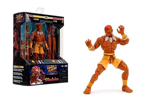 Jada Street Fighter 6" Dhalsim Action Figure, Toys for Kids and Adults - Image 1