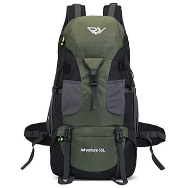 RuRu monkey 50L Hiking Backpack, Lightweight Camping Backpack for Travel Outdoor, Hiking Bag for Men & Women - Image 2