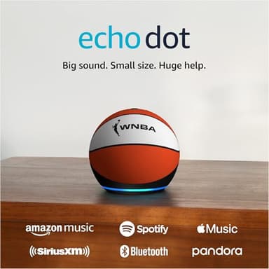 Echo Dot (newest model) | Officially Licensed WNBA Limited-Edition - Image 6
