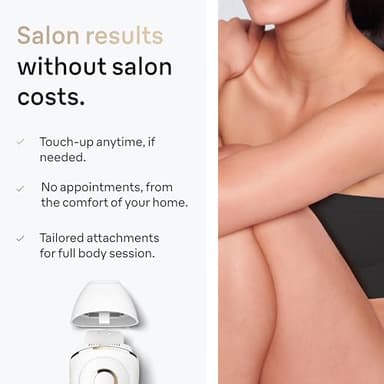 Braun IPL at Home Laser Hair Removal for Women and Men, Silk Expert Pro 5 PL5137 with Venus Swirl Razor, Permanent Visible Hair Reduction in Hair Regrowth for Body & Face, Corded, PL5137 - Image 8