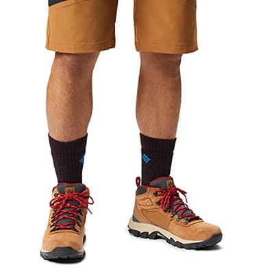 Columbia Men's Newton Ridge Plus II Suede Waterproof, 2024 Elk/Mountain Red, 11.5 - Image 8