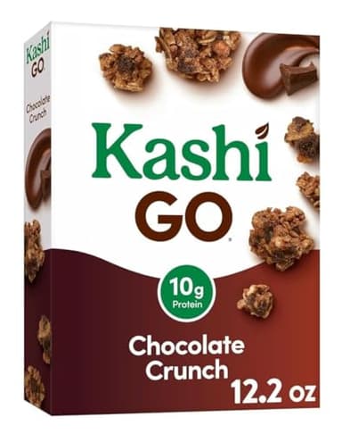 Generic.Kashi.Go - Cold Breakfast Cereal - Vegan Protein - Chocolate Crunch - 12.2 Oz Box - Pack of 2 - Image 3